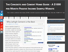 Tablet Screenshot of makemoneyfromhomesamplewebsite.com